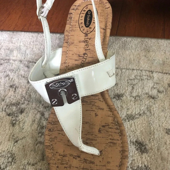 Dr Scholls White Wedges - Picture 3 of 8